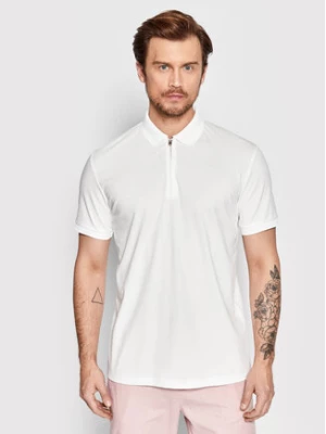 Selected Homme Polo Fave 16079026 Biały Regular Fit