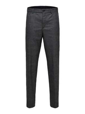SELECTED HOMME Spodnie chino "Marlow" w kolorze antracytowym rozmiar: W30/L32