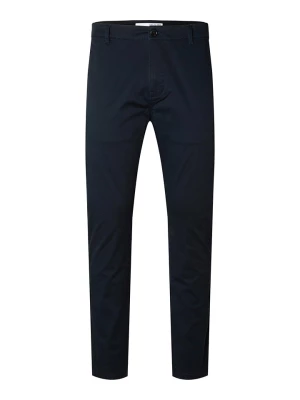 SELECTED HOMME Spodnie chino "Slim 175" w kolorze czarnym rozmiar: W36/L34