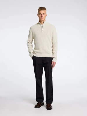 SELECTED HOMME Sweter "Theo" w kolorze beżowym rozmiar: L