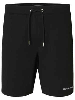 SELECTED HOMME Szorty dresowe w kolorze czarnym rozmiar: M