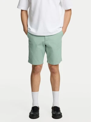 Selected Homme Szorty materiałowe Miles 16092329 Zielony Slim Fit