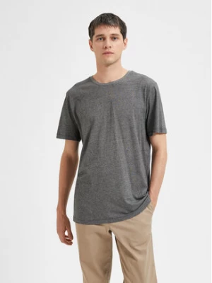 Selected Homme T-Shirt 16087843 Szary Regular Fit