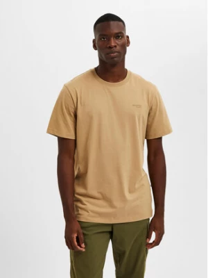 Selected Homme T-Shirt 16087858 Żółty Regular Fit