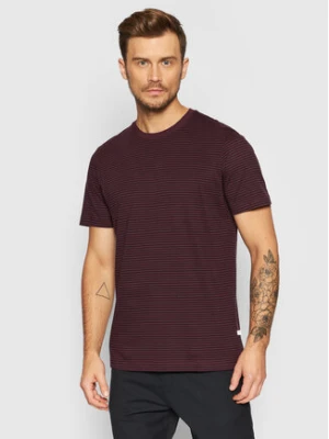 Selected Homme T-Shirt Norman 16080129 Bordowy Regular Fit