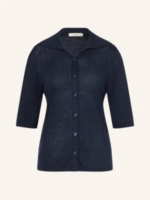 Selected Kardigan blau GRANATOWY