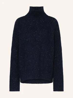 Selected Sweter blau GRANATOWY