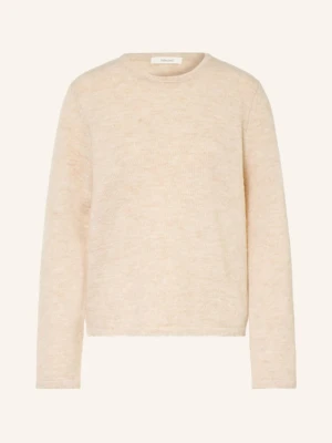 Selected Sweter weiss KREMOWY