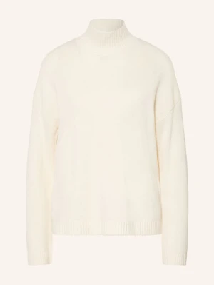 Selected Sweter Z Dodatkiem Kaszmiru weiss ECRU