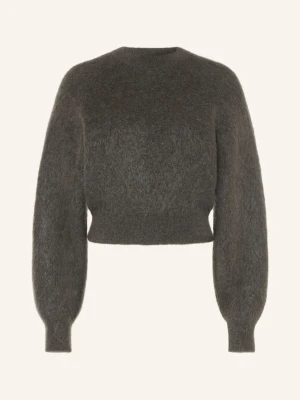 Selected Sweter Z Moheru grau CZIEMNOSZARY