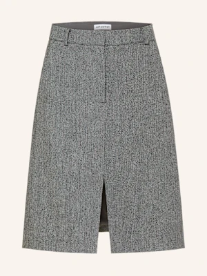 Self-Portrait Spódnica grau