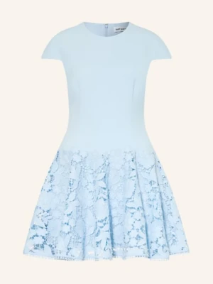 Self-Portrait Sukienka Z Koronką blau