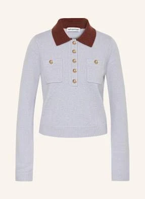 Self-Portrait Sweter blau