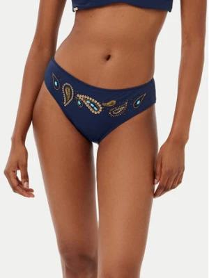 Selmark Dół od bikini BN202 Granatowy