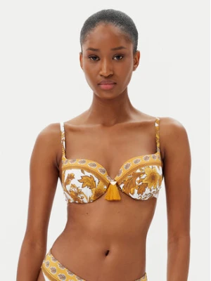 Selmark Góra od bikini BM217 Żółty