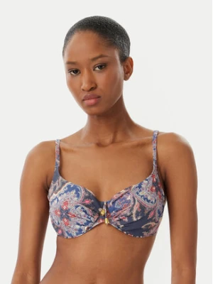 Selmark Góra od bikini BO911 Niebieski