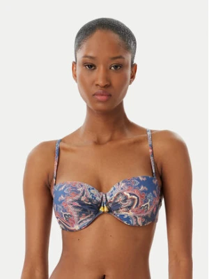 Selmark Góra od bikini BO916 Niebieski