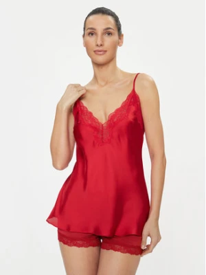 Selmark Koszulka piżamowa Gabrielle 61061 Czerwony Regular Fit