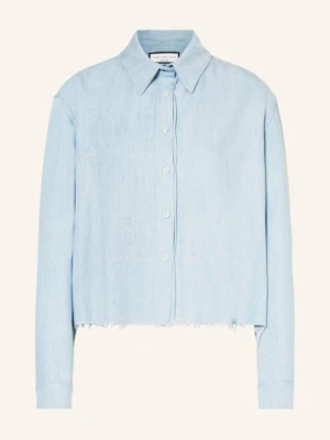 Sem Per Lei Bluzka Jeansowa blau