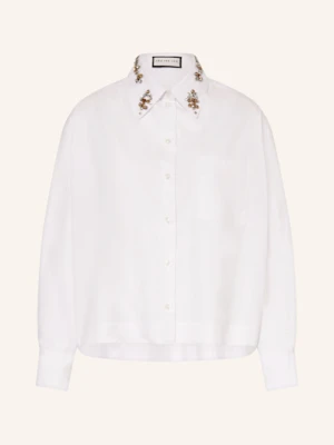 Sem Per Lei Bluzka Z Ozdobnymi Kamykami weiss