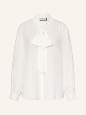 Sem Per Lei Bluzka Z Wiązaniem Pod Szyją weiss