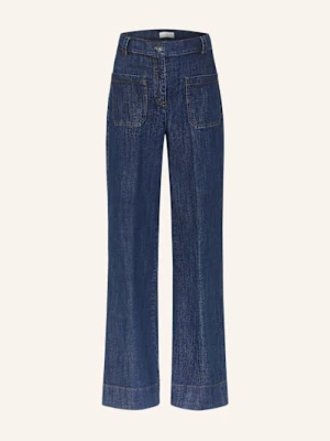 Sem Per Lei Jeansy Wide Leg blau