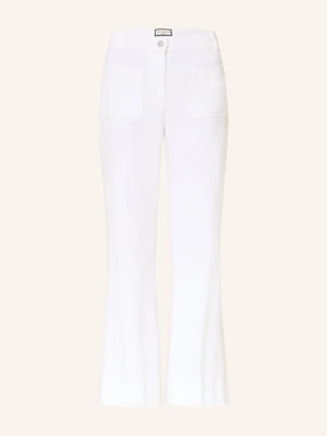 Sem Per Lei Jeansy Wide Leg weiss