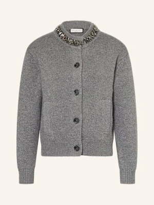 Sem Per Lei Kardigan Z Ozdobnymi Kamykami grau
