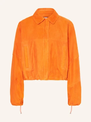 Sem Per Lei Kurtka Skórzana orange