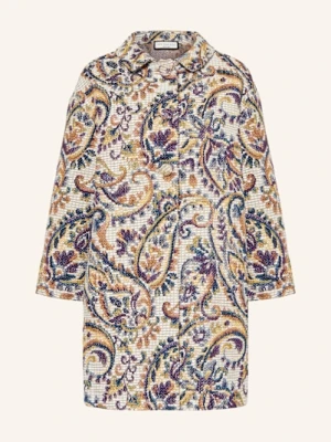 Sem Per Lei Płaszcz Żakardowy weiss