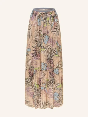 Sem Per Lei Spódnica Z Siateczki Z Cekinami rosa