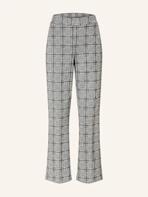 Sem Per Lei Spodnie Z Błyszczącą Przędzą schwarz