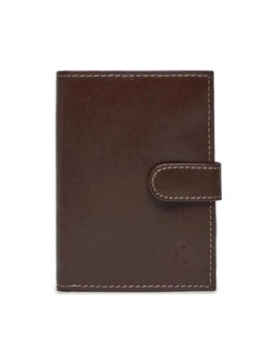 Semi Line Portfel P8266-1 Brązowy