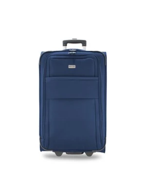 Semi Line Walizka średnia T5601-8 Granatowy