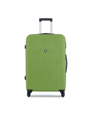 Semi Line Walizka średnia T5703-2 Zielony