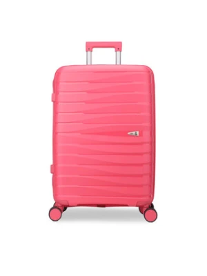 Semi Line Walizka średnia T5909-3 Różowy