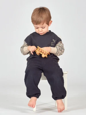 Sense Organics Dwustronna bluza "Dari" w kolorze granatowym rozmiar: 122