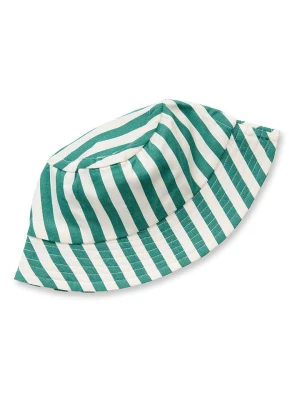 Sense Organics Kapelusz "Beke" w kolorze zielono-kremowym rozmiar: 48-52 cm