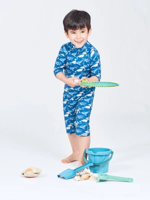 Sense Organics Kombinezon kąpielowy "Madi" w kolorze granatowym rozmiar: 98/104