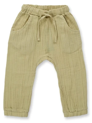 Sense Organics Spodnie w kolorze khaki rozmiar: 134/140
