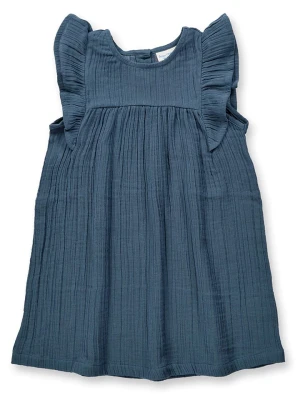 Sense Organics Sukienka "Franja" w kolorze granatowym rozmiar: 116