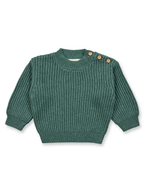 Sense Organics Sweter "Varuny" w kolorze zielonym rozmiar: 74