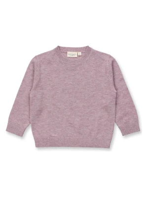 Sense Organics Sweter wełniany "Ike" w kolorze fiołkowym rozmiar: 104