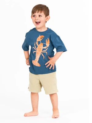 Sense Organics Szorty "Maku" w kolorze beżowym rozmiar: 128