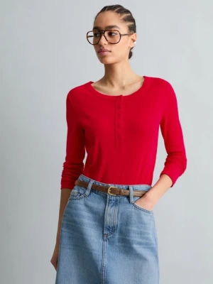 Serafino longsleeve regular Marc O'Polo červená