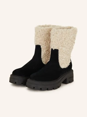 Sergio Rossi Botki Na Platformie schwarz