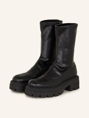 Sergio Rossi Botki Na Platformie schwarz