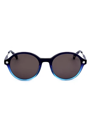 Sergio Tacchini Damskie okulary przeciwsłoneczne w kolorze granatowo-szarym rozmiar: 51