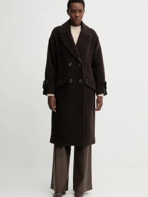 Sessun płaszcz z dodatkiem wełny