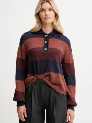 Sessun sweter z dodatkiem wełny